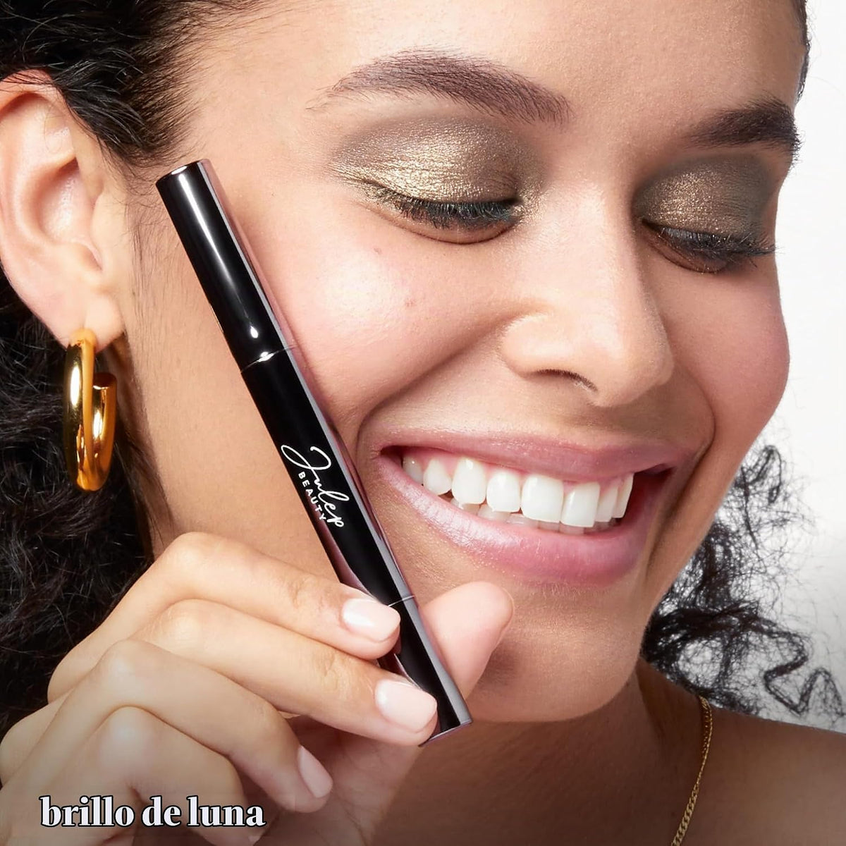 Julep 101 Sombra de ojos en barra de crema a polvo, luz de luna bri...