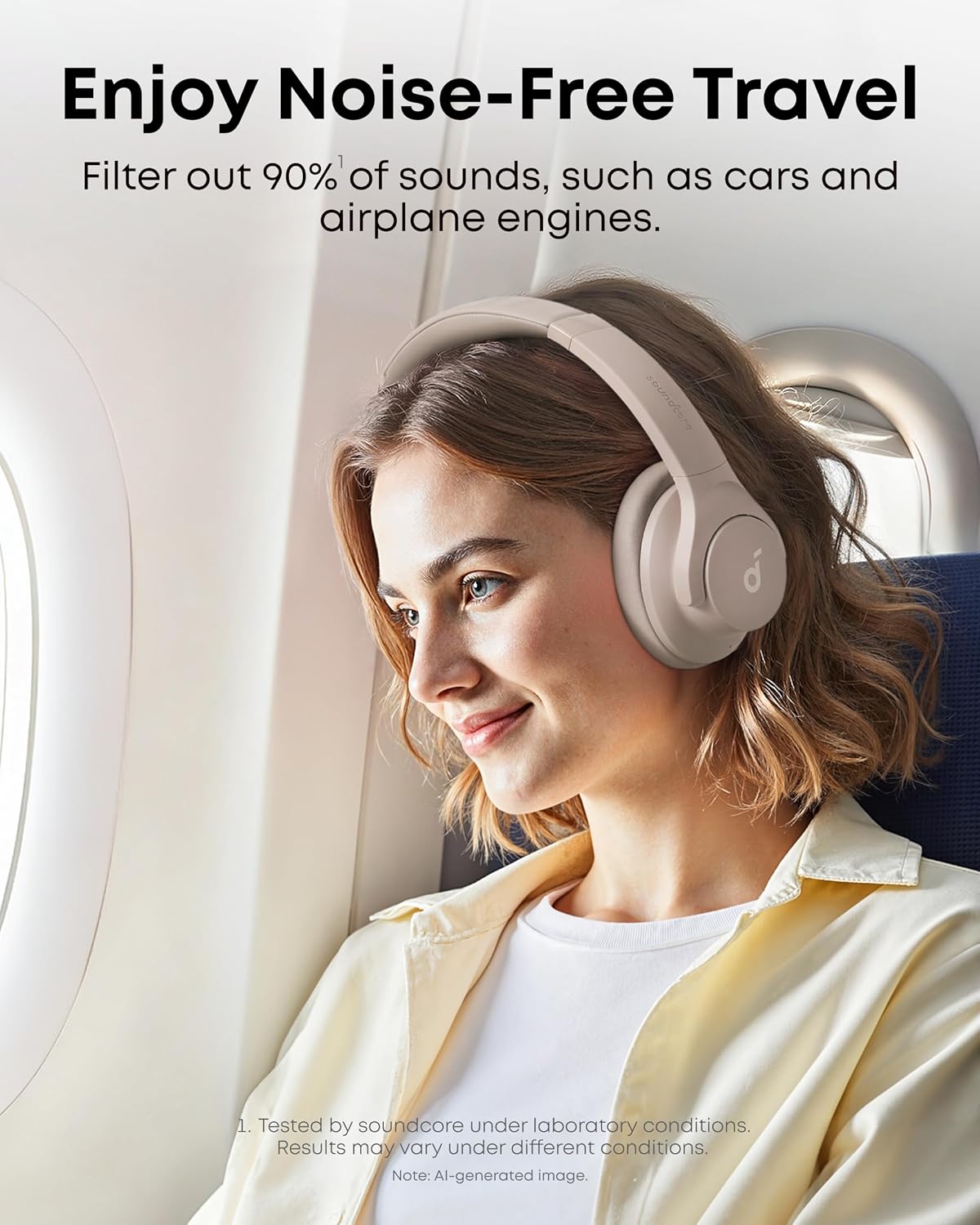 Auriculares Soundcore by Anker Q20i con funda protectora, color top...