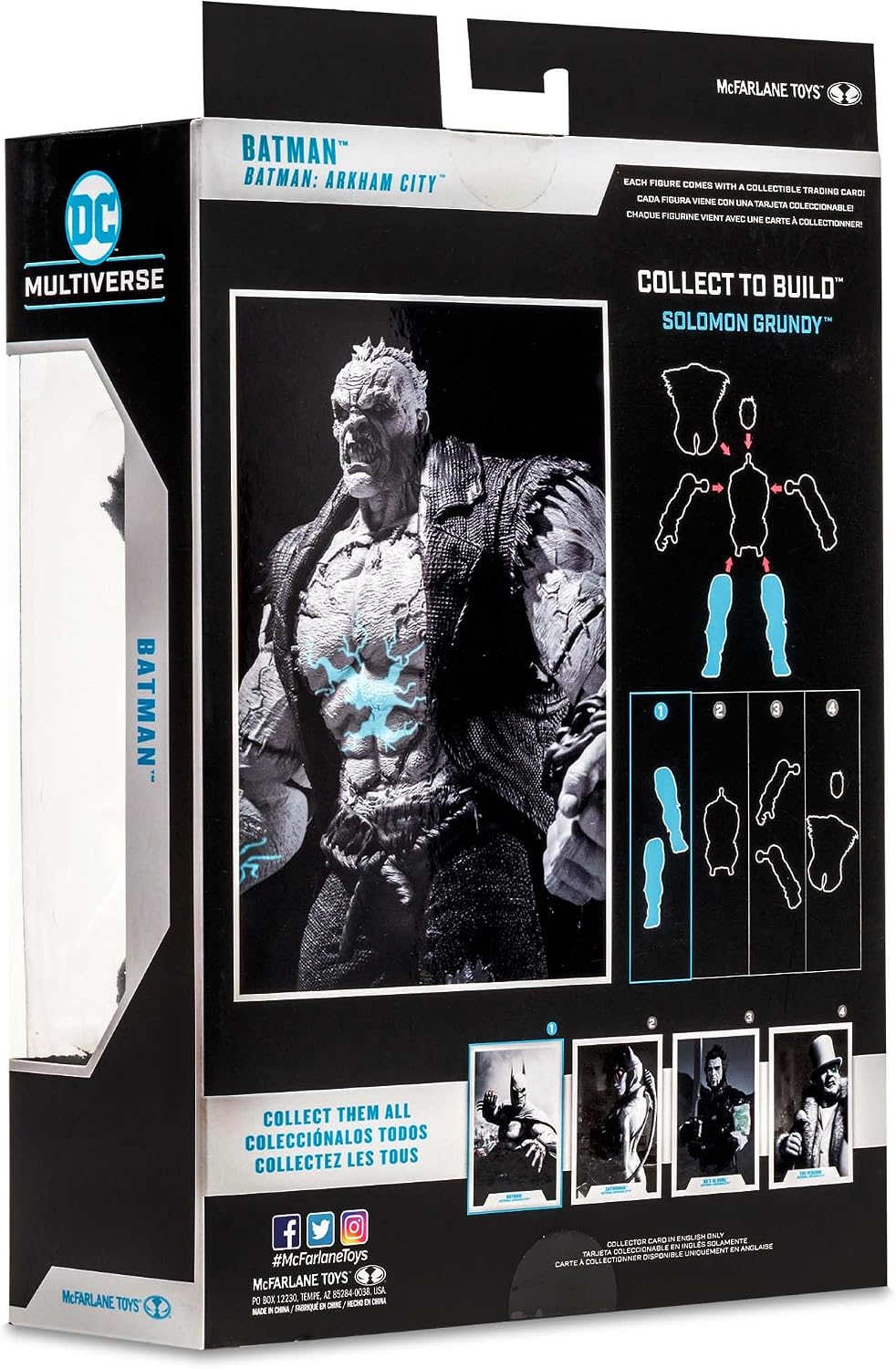 Bandai DC Gaming Batman Gold Label McFarlane 6.7 en Arkham City TM1...