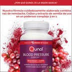 Qunol Soporte de presión arterial, remolacha 3 en 1 + CoQ10 + extra...