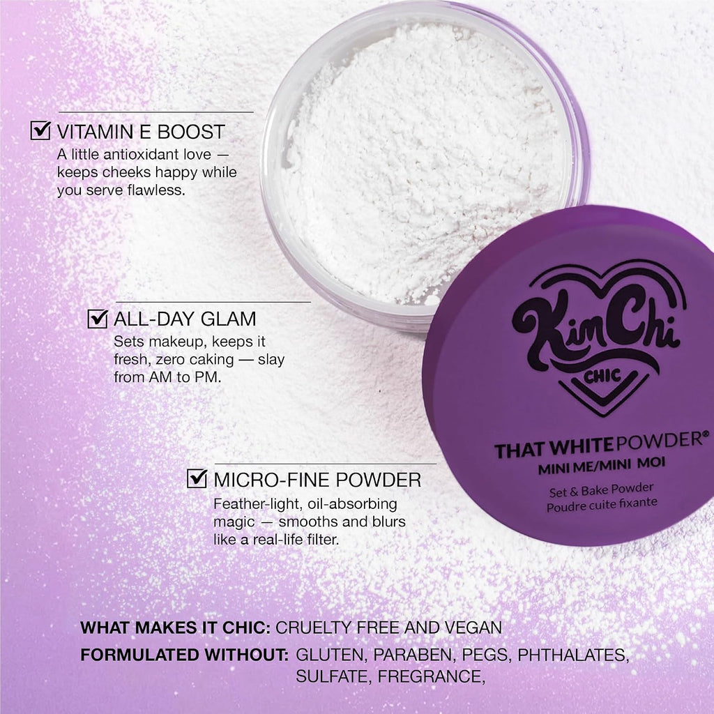 KimChiChic Beauty That White Powder Set &amp; Bake - Maquillaje en...