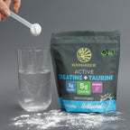 Suplemento de taurina monohidrato de creatina en polvo, sin sabor,...