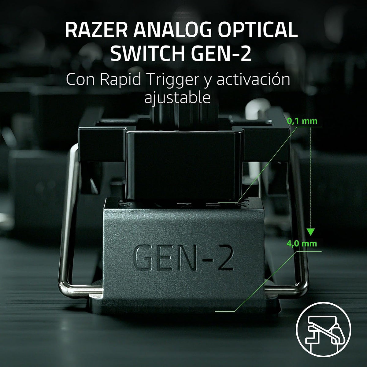 Razer Huntsman V3 Pro Mini 60% Teclado para juegos Esports, negro |...