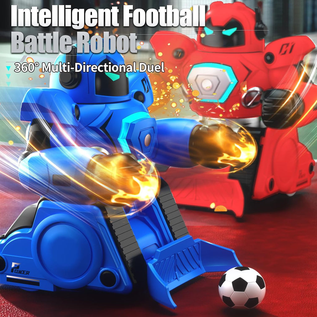 OBEST Juego de 2 robots de lucha con control remoto, robot de batal...