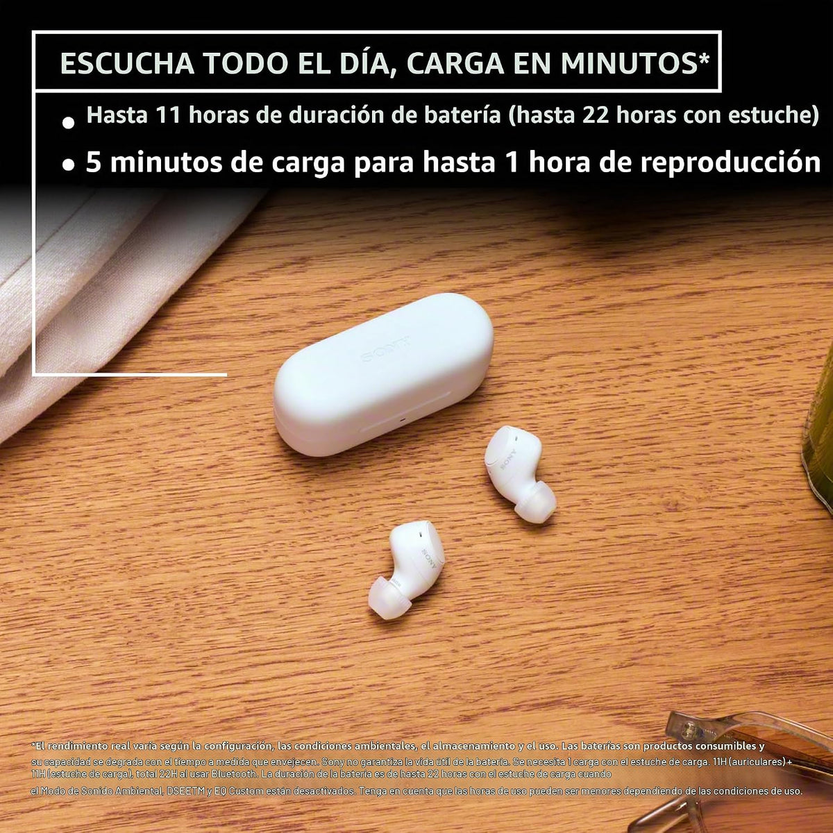 Sony WF-C510 Auriculares Bluetooth verdaderamente inalámbricos, col...