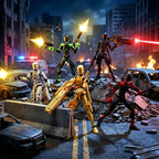 Titan 13 - Juego de figuras de acción de robot simulado multiarticu...