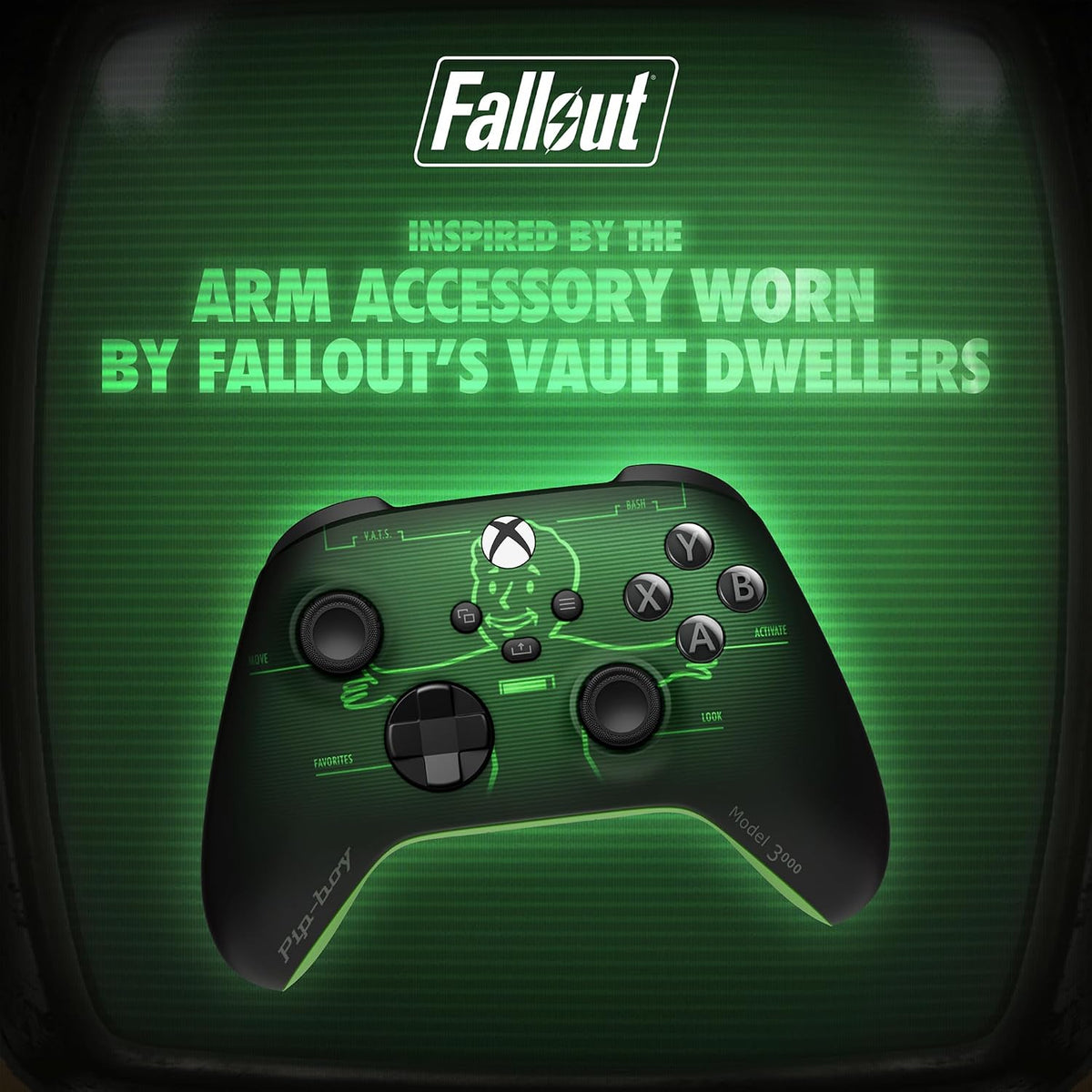 Controlador de juegos inalámbrico Xbox \u2013 Fallout Pip-Boy Editi...