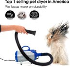 SHELANDY Groomer Partner Secador de pelo de mascotas con fuerza par...