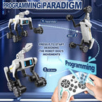 Kit de perro robot 3 en 1 con ruedas, más de 30 acciones biónicas,...