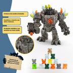 Schleich Eldrador - Robot maestro de 20 piezas con mini criatura -...