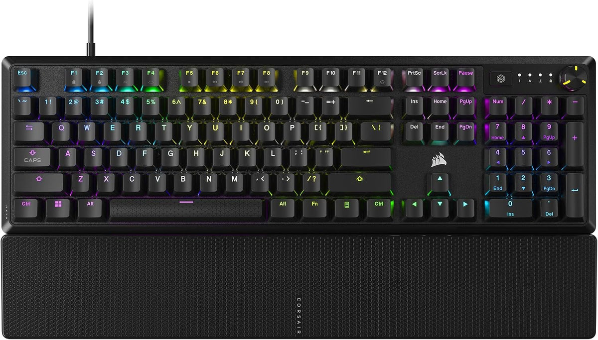 Corsair K70 RGB MK.2 Teclado mecánico para videojuegos - Conector U...
