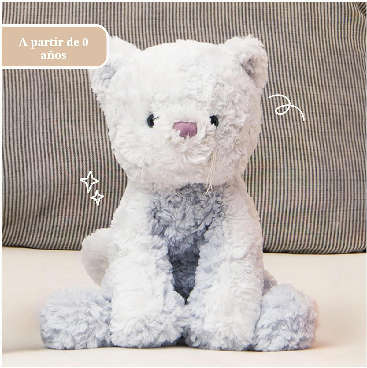 GUND Cozys Collection Gatito de peluche de 10 pulgadas, a partir de...