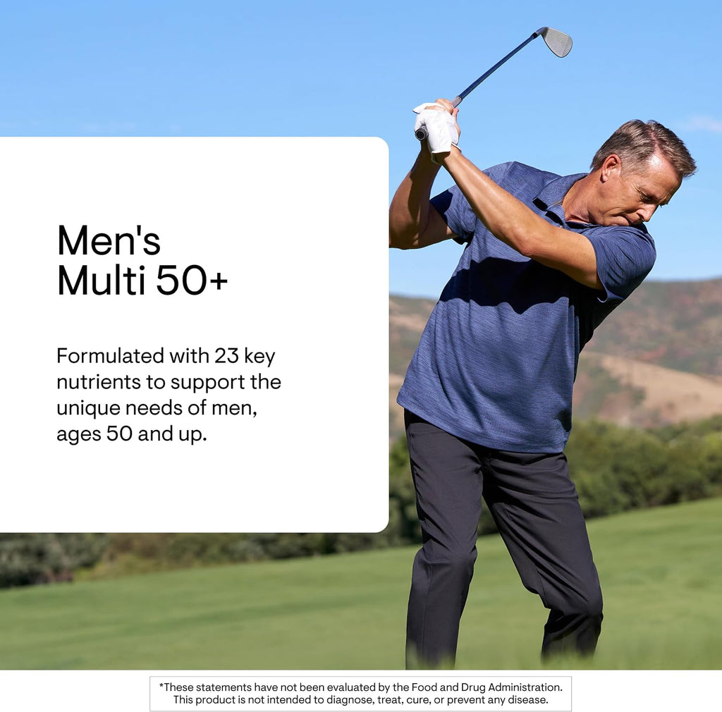 THORNE - Multi para hombres 50+ - Multivitamínico diario completo c...