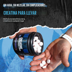 Masticables de creatina Animal - Tabletas de creatina monohidratada...