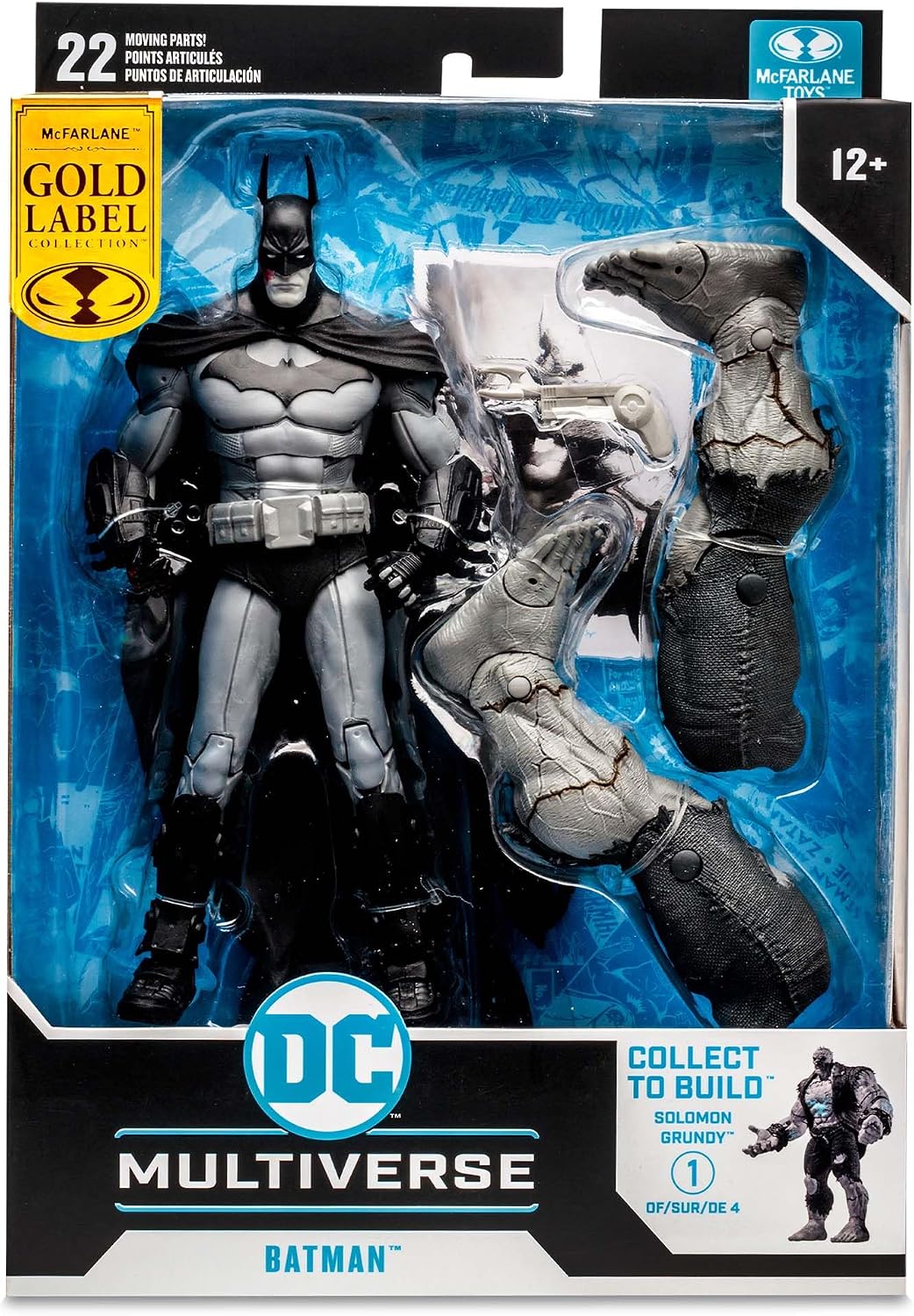 Bandai DC Gaming Batman Gold Label McFarlane 6.7 en Arkham City TM1...