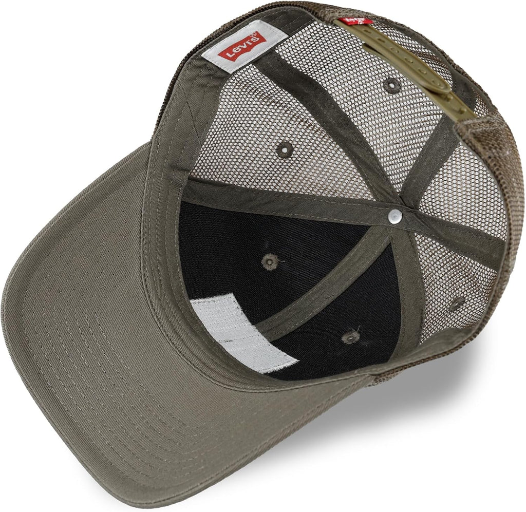 Levi's Gorra de camionero con logotipo de estilo clásico para h...
