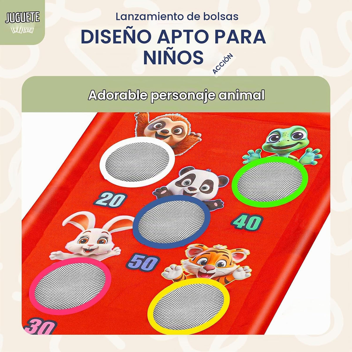 TOY Life Juego de lanzamiento de puf, juegos de fiesta de carnaval,...