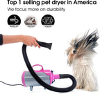 SHELANDY Groomer Partner - Secador de pelo para mascotas, soplador...