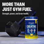 Orgain 0.18 oz de creatina monohidrato en polvo micronizado, limona...