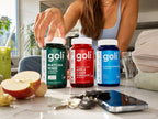 3 botellas del paquete Goli Favorites: suplementos de Ashwagandha K...