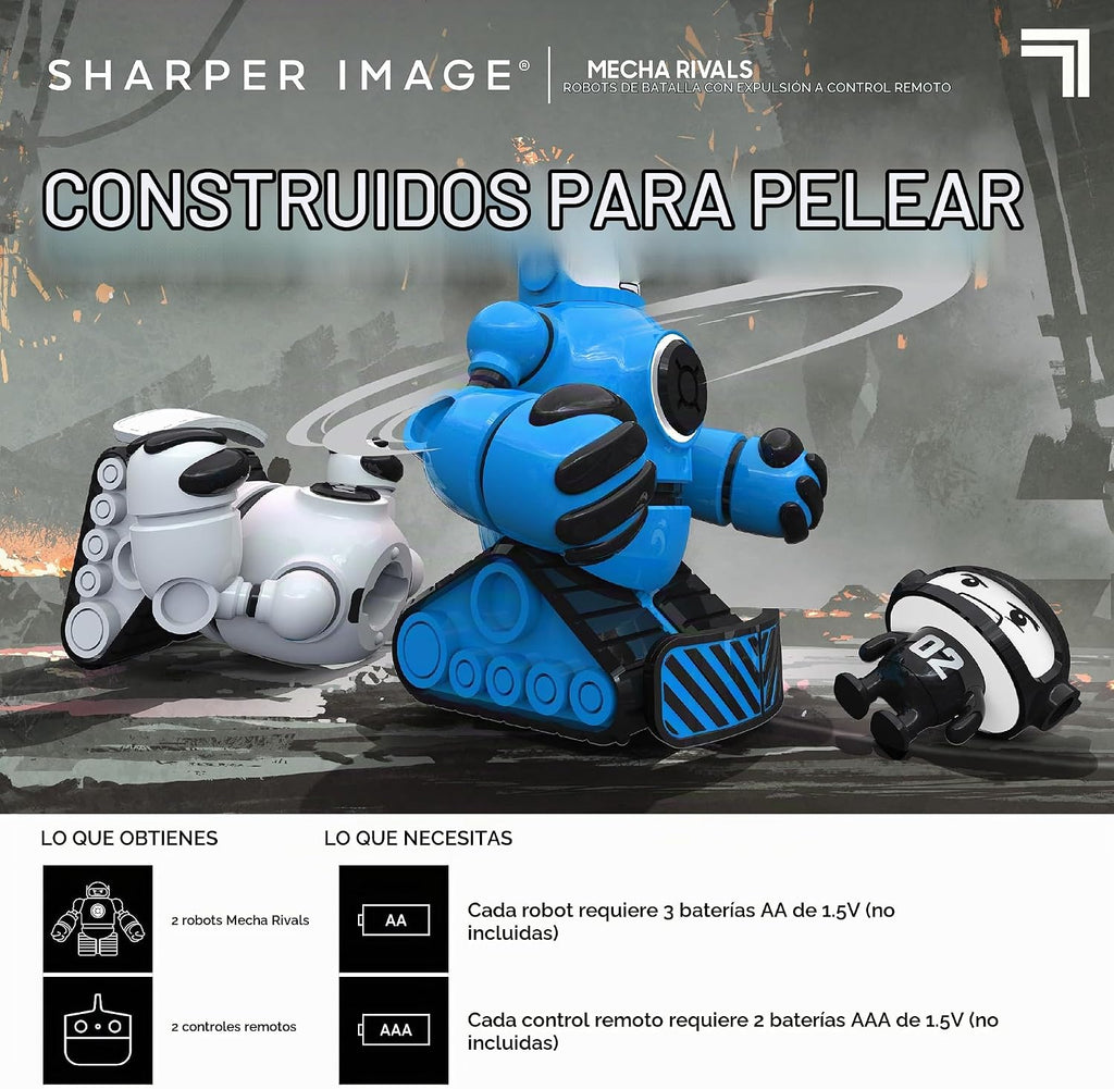 Sharper Image Mecha Rivals - Robots de batalla con control remoto,...