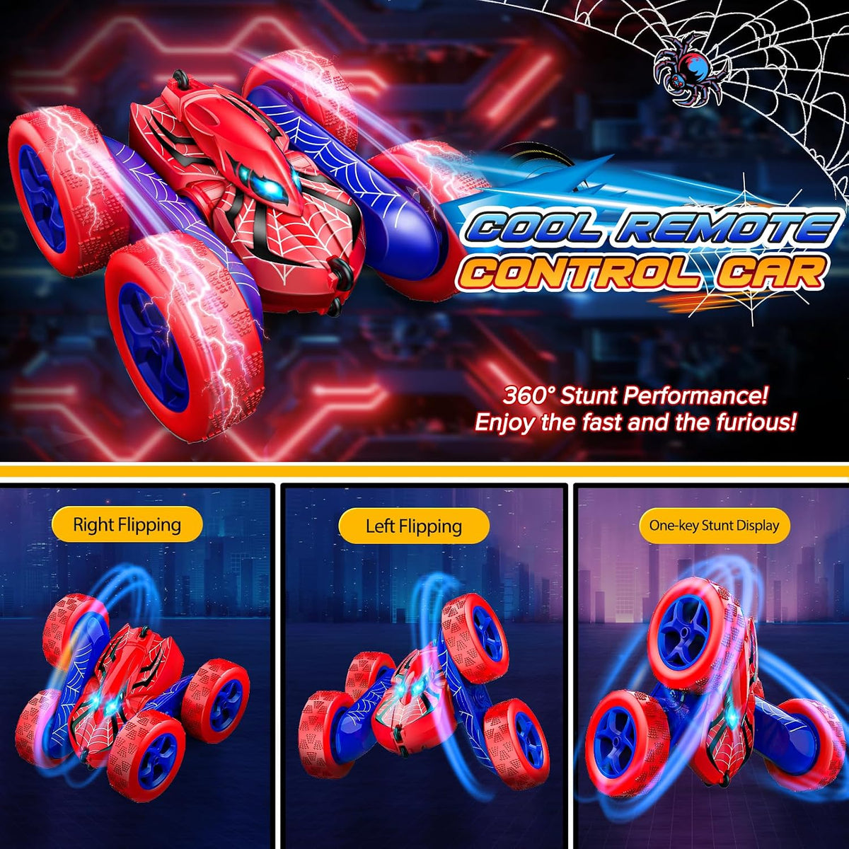 Excitobo Carro de control remoto | autos RC para niños de 3, 4, 5,...