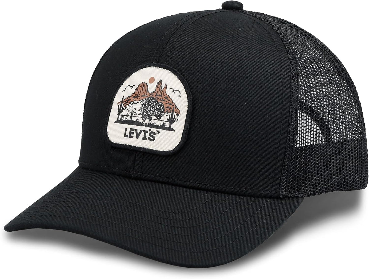 Levi's Gorra de camionero con logotipo de estilo clásico para h...