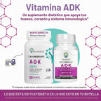 NatureGenX ADK Suplemento vitamínico de 5000 UI \u2013 Vitaminas A,...