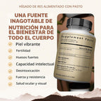 Ancestral Supplements Hígado vacuno alimentado con pastura (disecad...