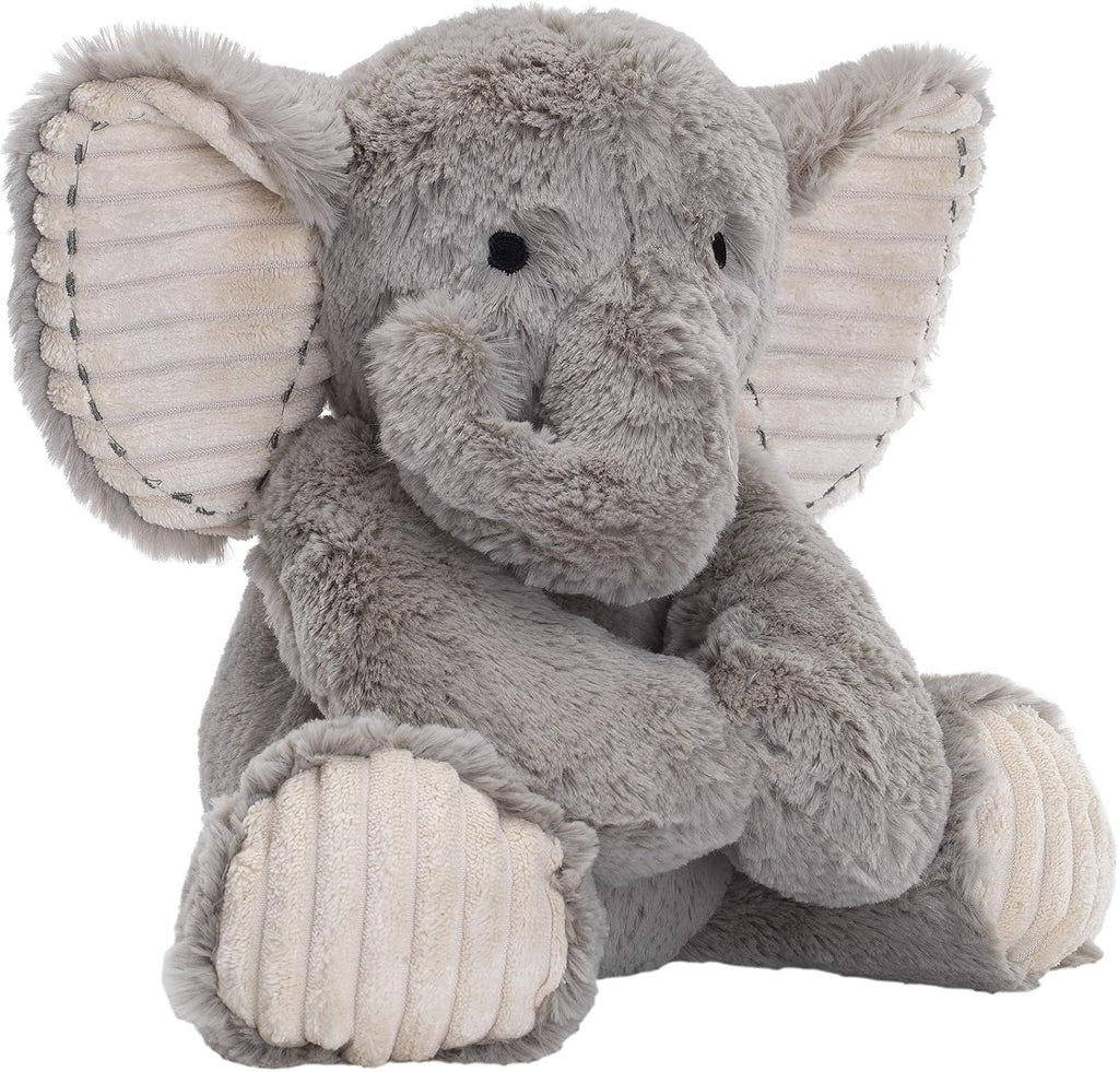 Lambs &amp; Ivy Jungle Safari Grey Plush Elephant Peluche Animal Ju...