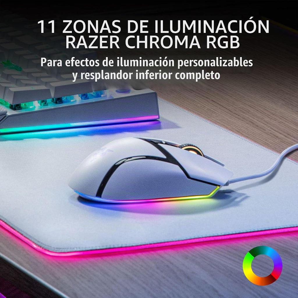 Razer Basilisk V3 - Ratón ergonómico para juegos con cable RGB | In...