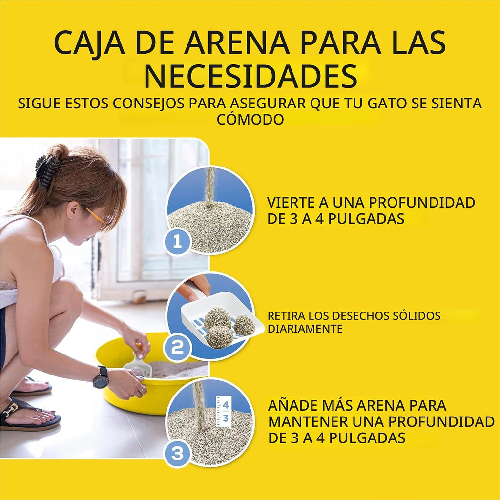 Purina Tidy Cats Arena para múltiples gatos de bajo polvo, ligera,...