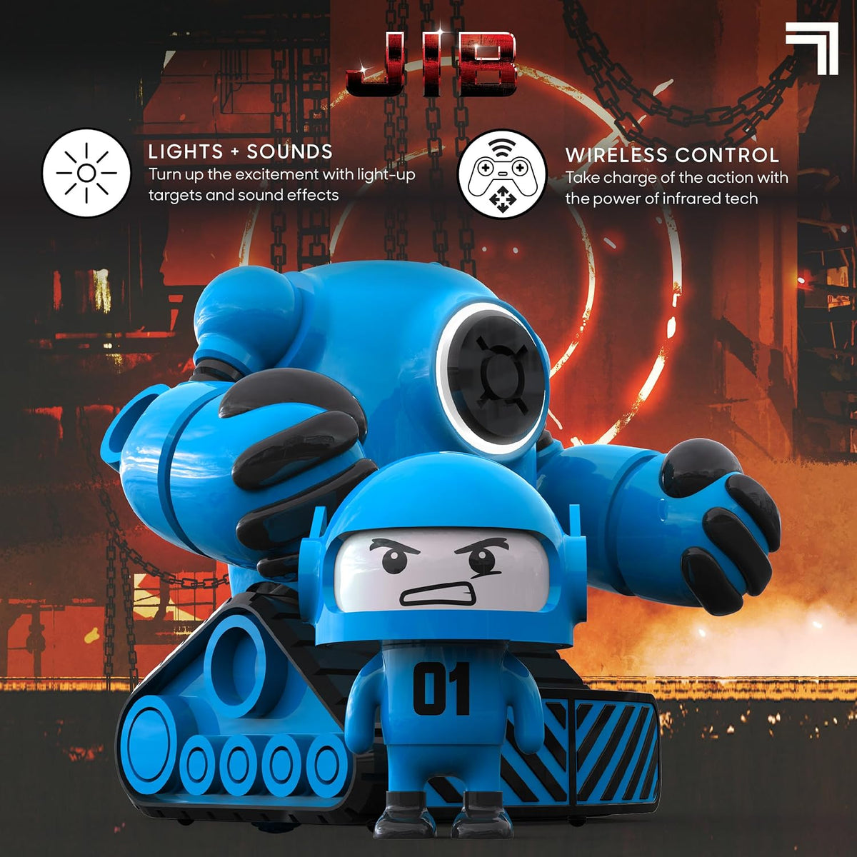 Sharper Image Mecha Rivals - Robots de batalla con control remoto,...