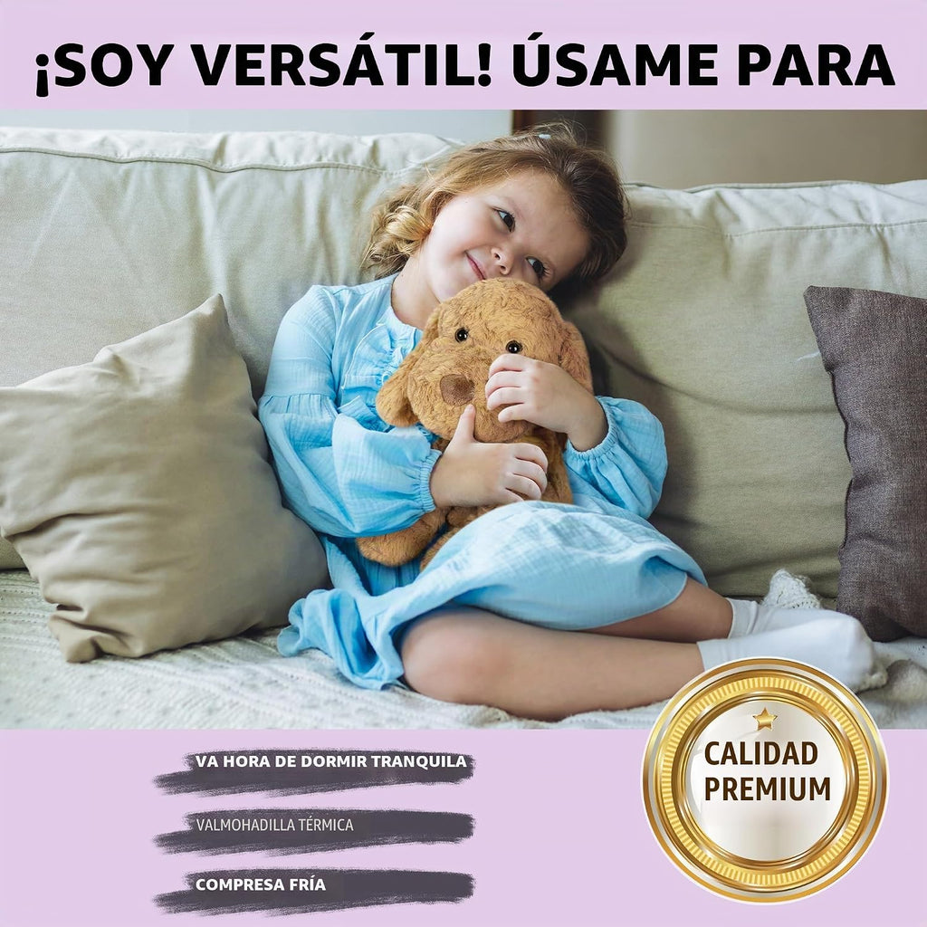 Goldendoodle - Animal de peluche para perro caniche para microondas...