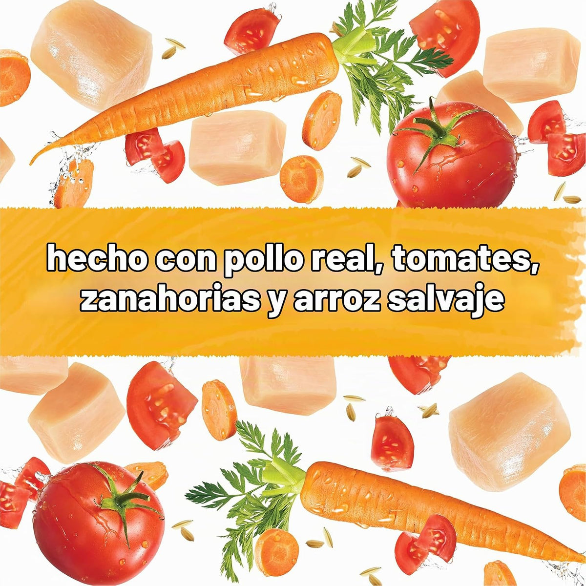 Beneful Purina IncrediBites - Alimento húmedo para perros de raza p...