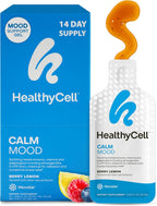 Suplemento líquido diario HealthyCell Calm Mood - Soporte para el e...