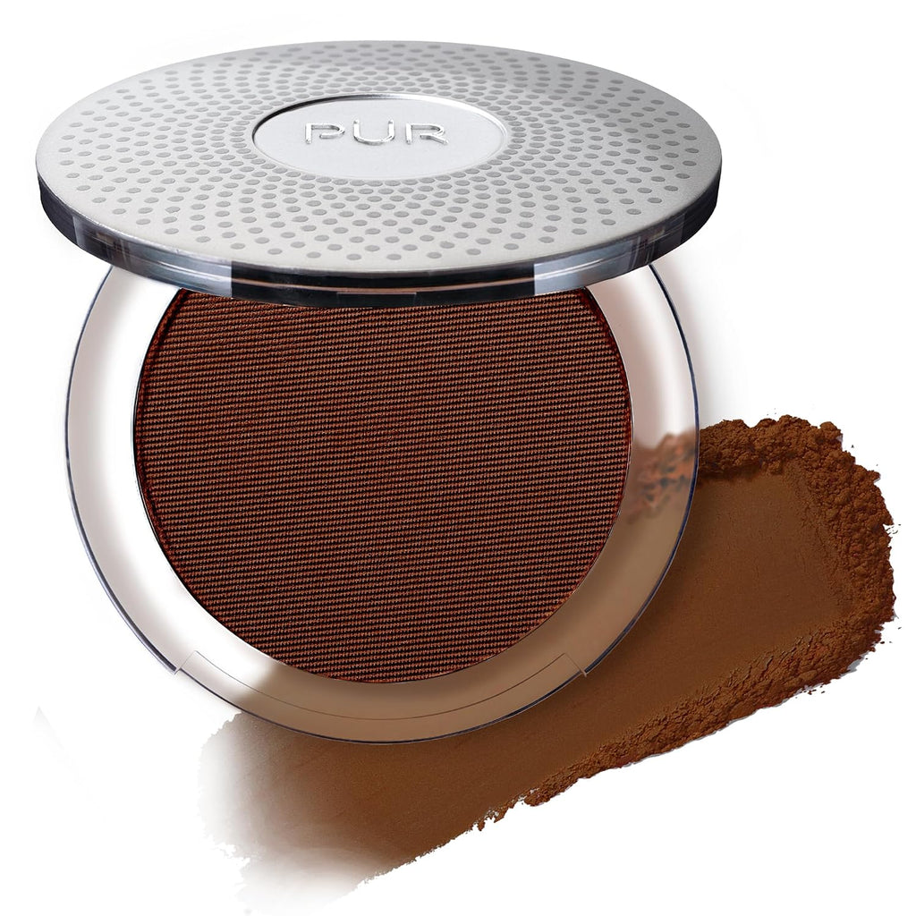 Base de maquillaje mineral prensada 4 en 1 PÜR con SPF 15