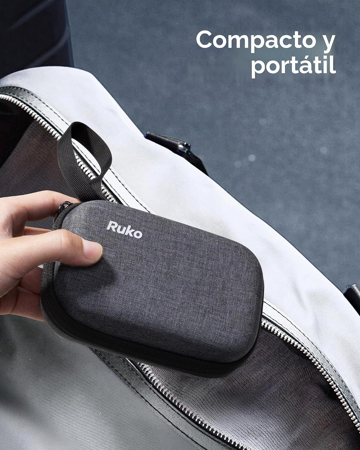 Ruko Kit de cargador de viaje USB C de 65 W, cargador rápido GaN de...