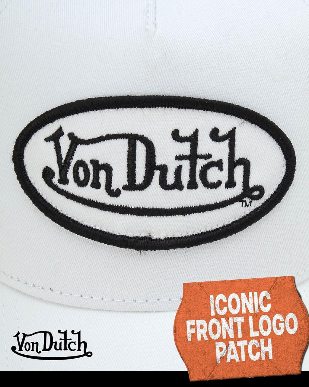 Von Dutch Gorra unisex de camionero \u2013 Gorra de béisbol retro c...