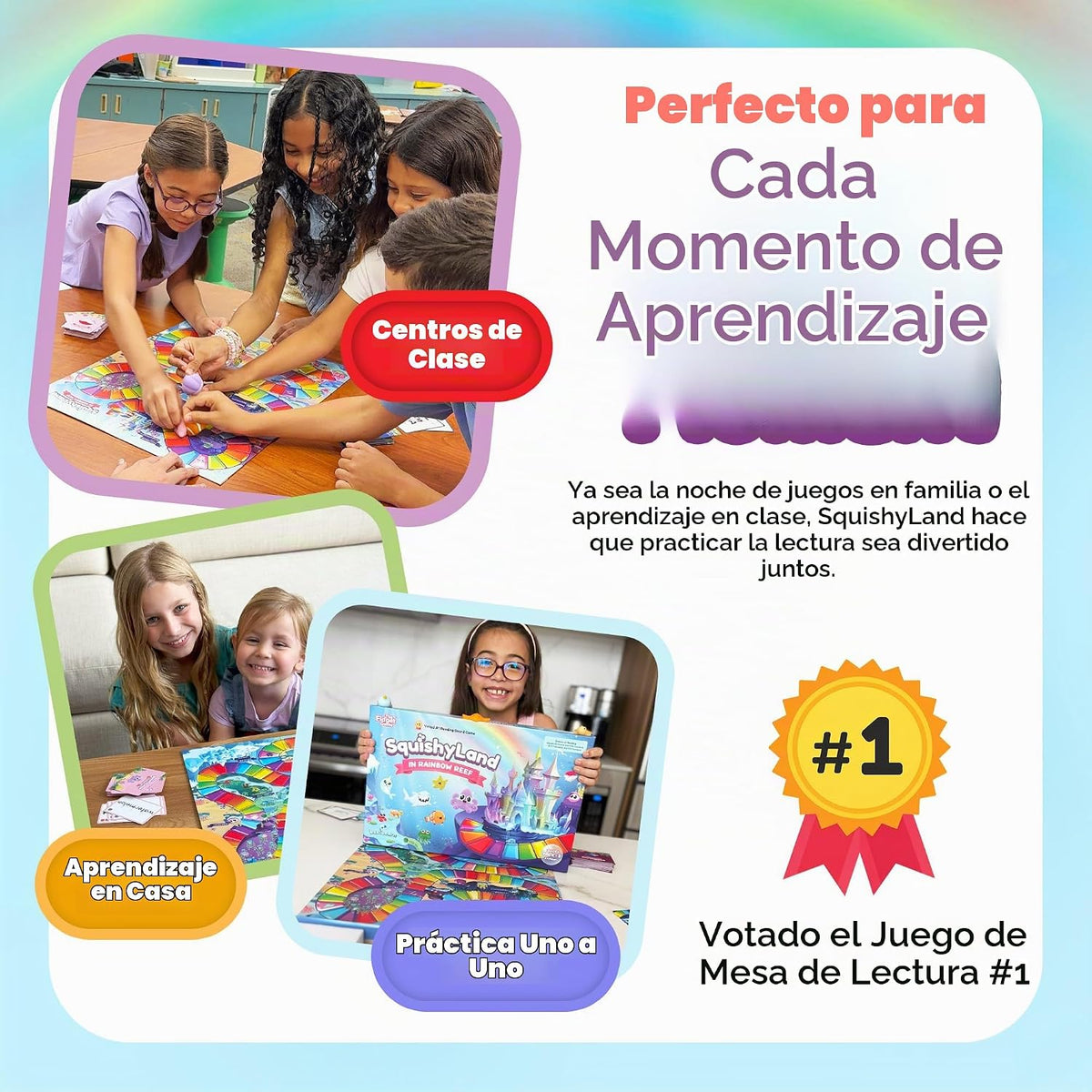The Fidget Game SquishyLand in Rainbow Reef - Actividades educativa...