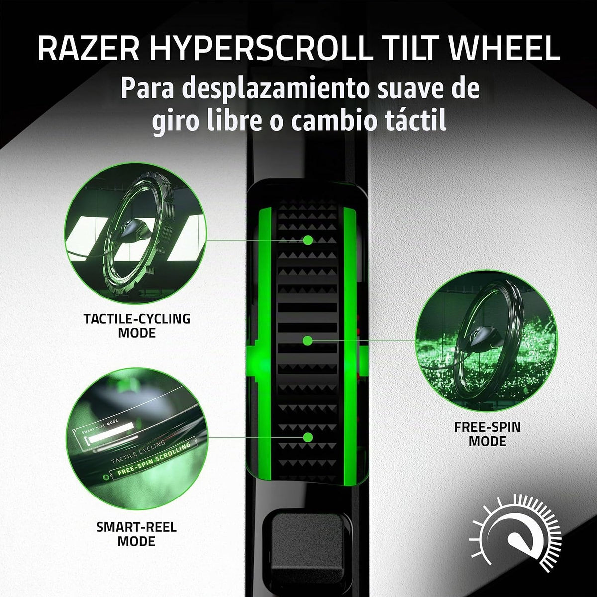 Razer Basilisk V3 - Ratón ergonómico para juegos con cable RGB | In...