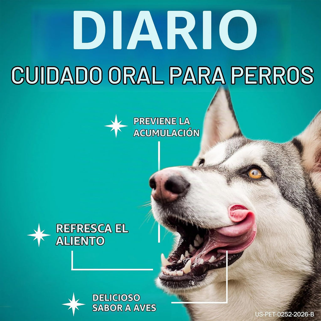 ORAVET Masticables dentales para perros, cuidado bucal e higiene ma...