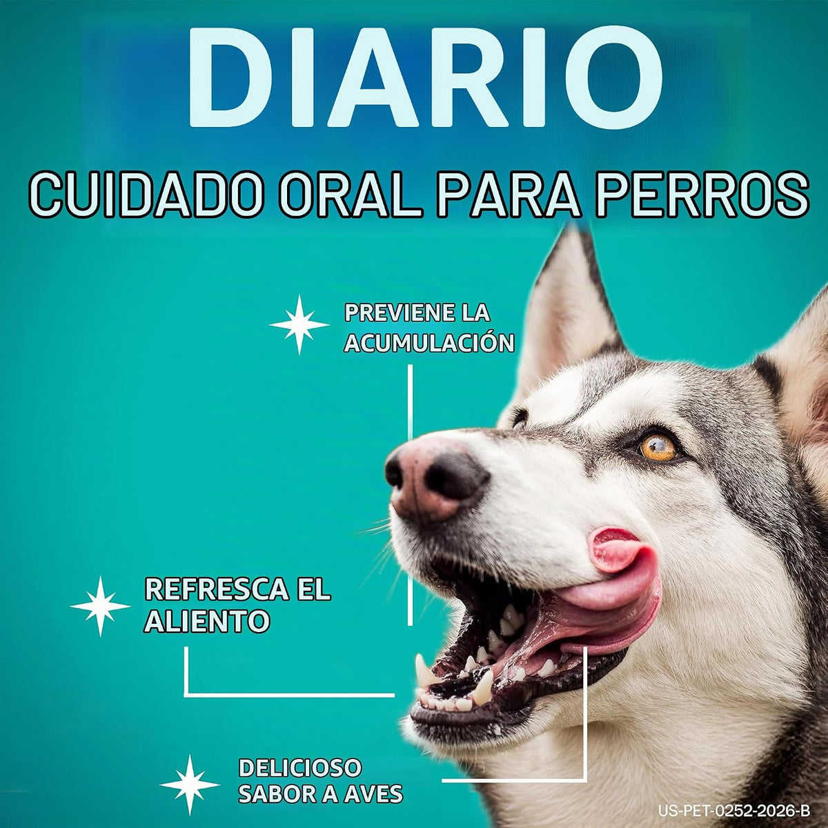 ORAVET Masticables dentales para perros, cuidado bucal e higiene ma...