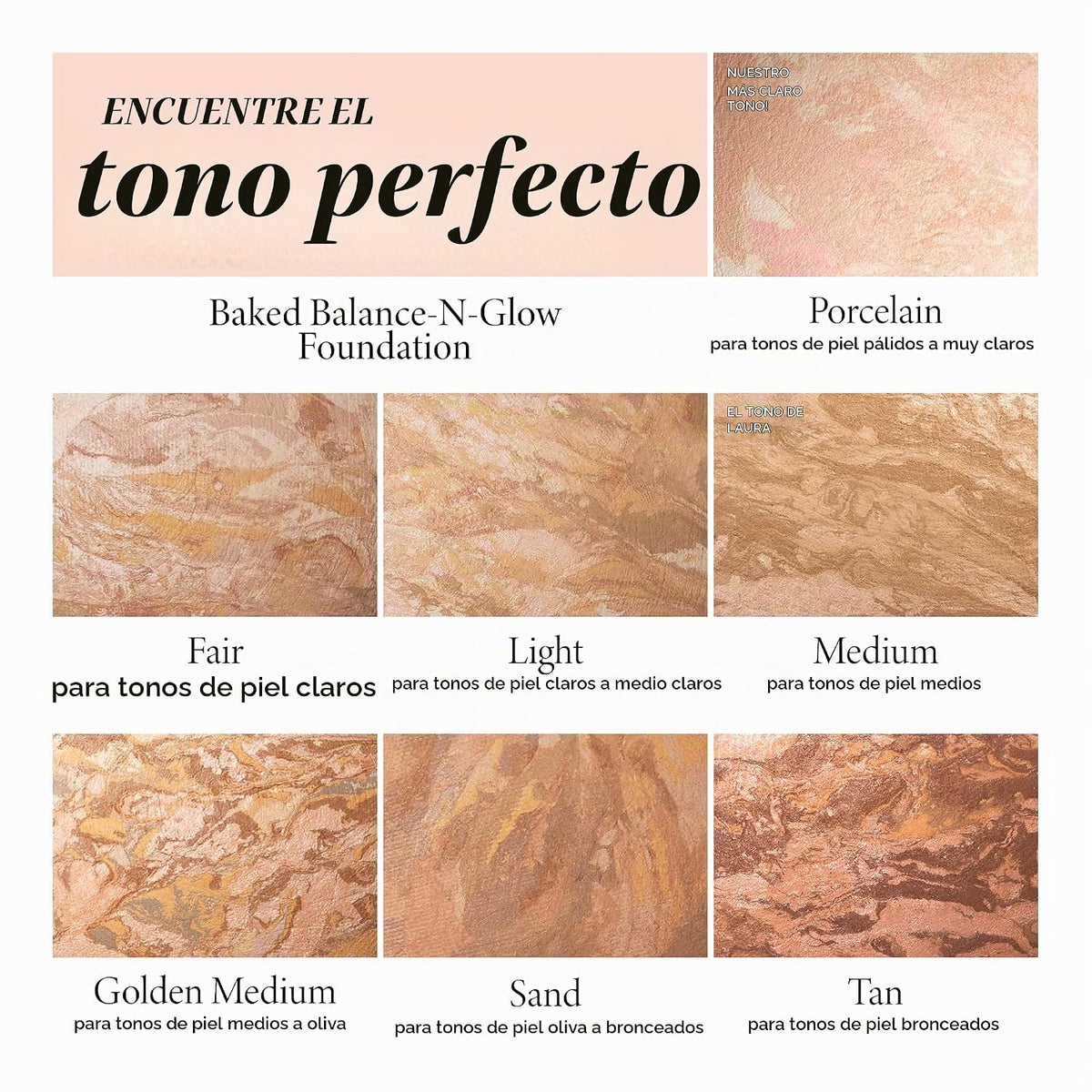 LAURA GELLER Baked Balance-N-Glow - Base de maquillaje iluminadora...