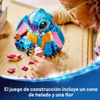 LEGO Disney Stitch Kit de construcción de juguete, juguete de Disne...