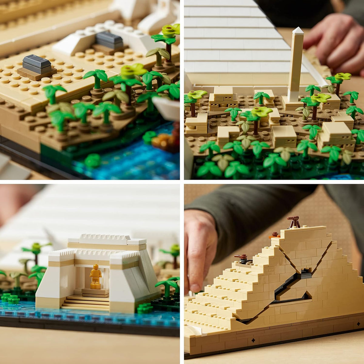 LEGO Architecture Gran Pirámide de Giza Set 21058, Kit de Construcc...