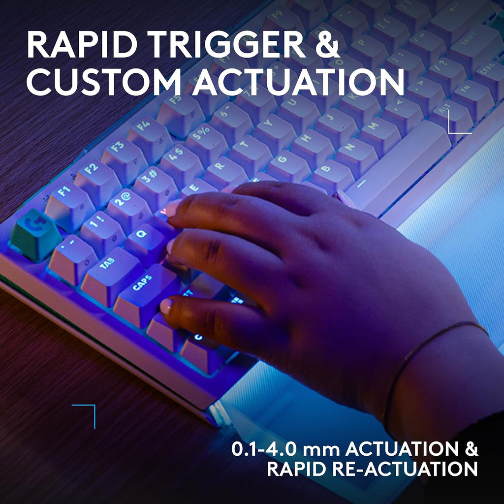 Logitech G 512 X 75 TMR + teclado mecánico para juegos con interrup...