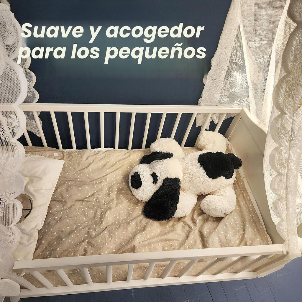 WEIGEDU Juguete de Peluche para Perro de Peluche, Beagle Blanco, 20...
