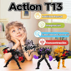 Binvin Figura de acción completada de la asamblea del robot 13 de 8...