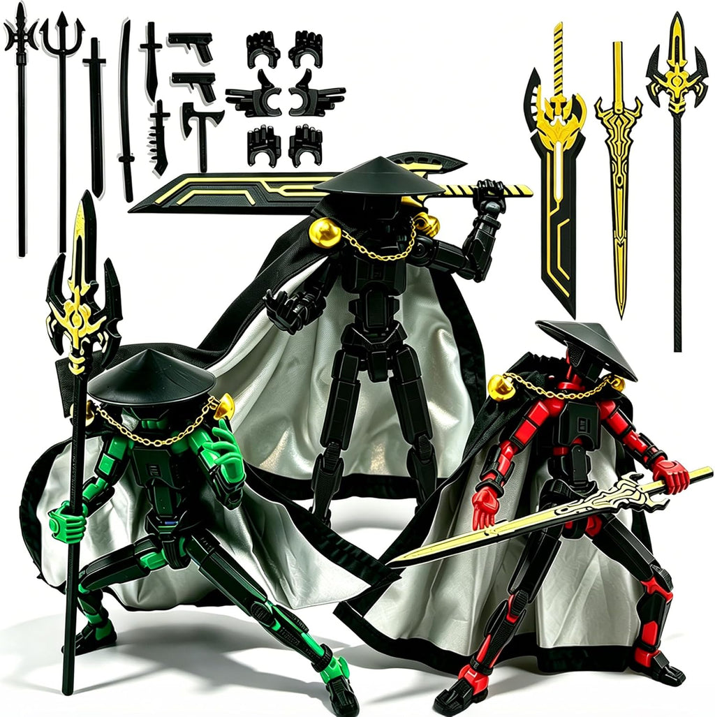 DANONI Titan13 - Figura de acción de robot ficticio 13, robot impre...
